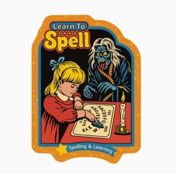 Sticker Learn to Spell