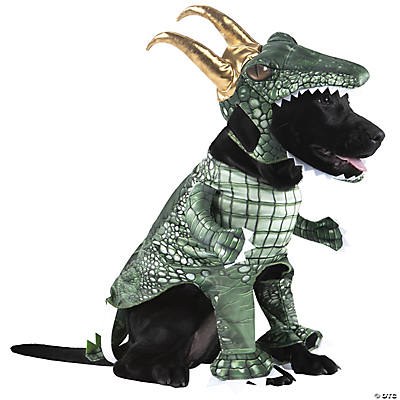 Alligator Loki Pet Costume Med