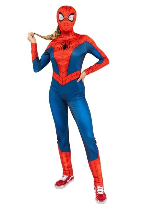 Spiderman Female Jumpsuit Lg