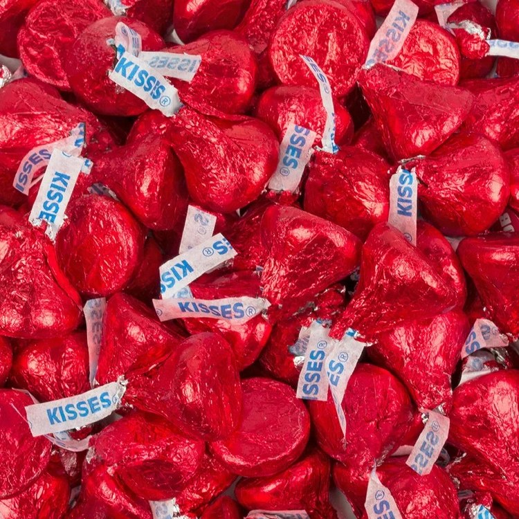 Hershey's Kiss Milk Red