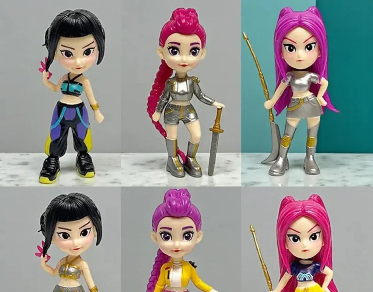 K POP Demon H Figurines 6pk