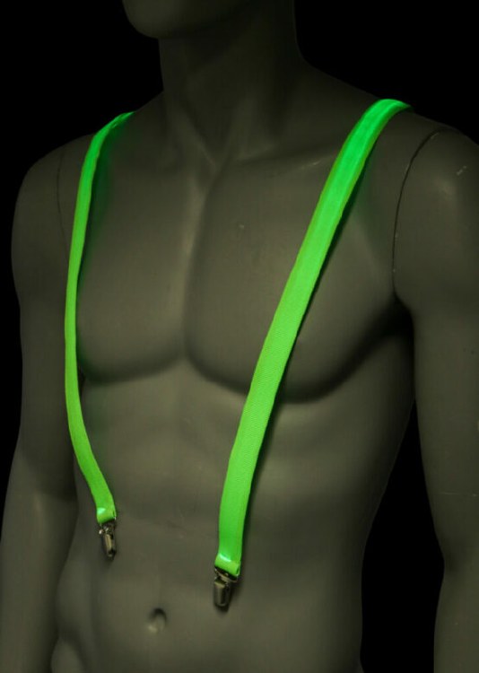 Suspenders LED Green