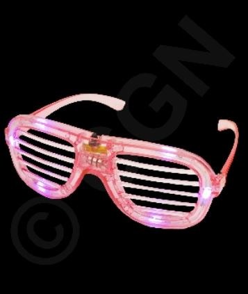 LED Shutter Sahdes Pink