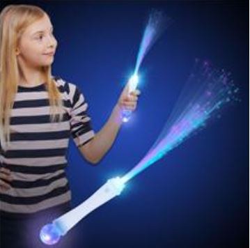 White Fiber Optic Wand