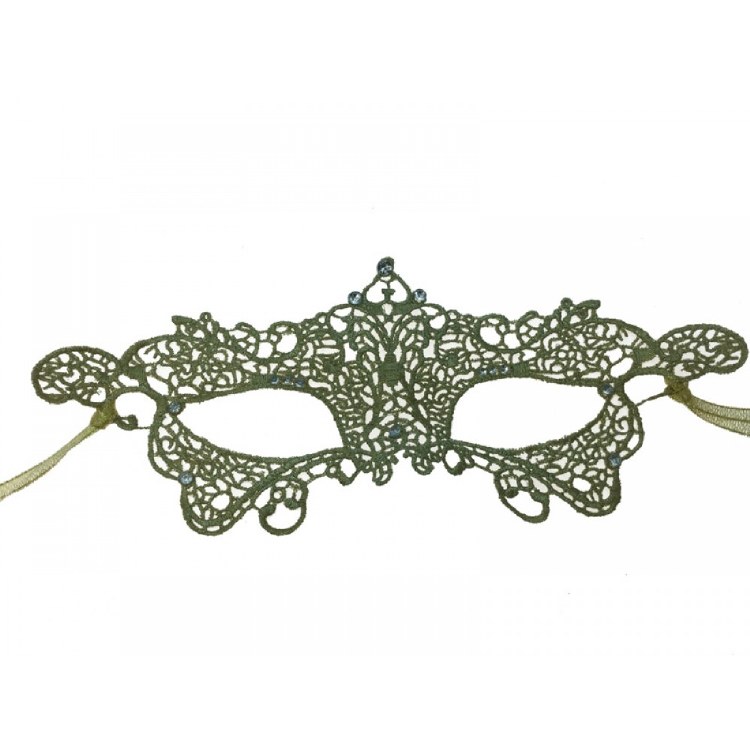 Mask Lace Brocade Gold