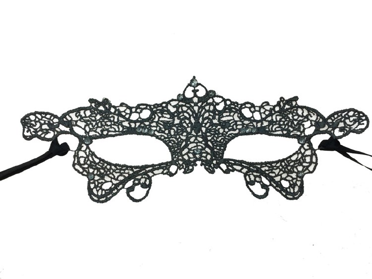 Mask Lace Brocade Grey