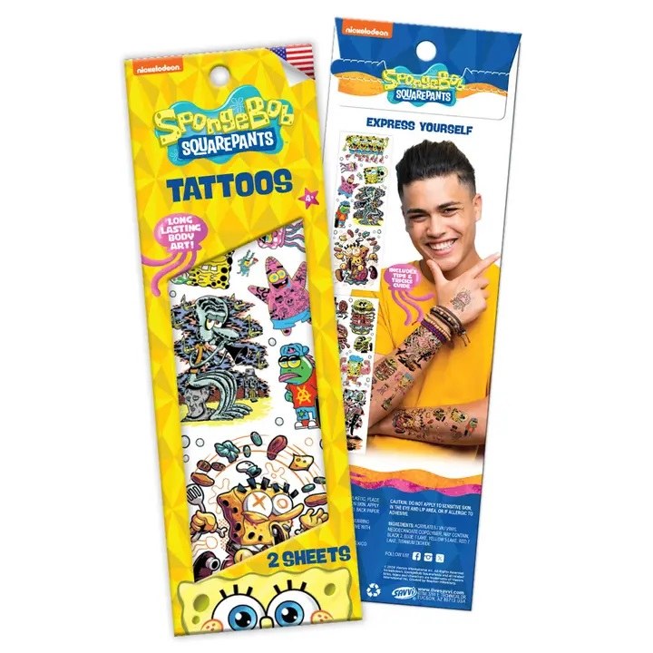 Tattoos Spongebob Nickelodeon