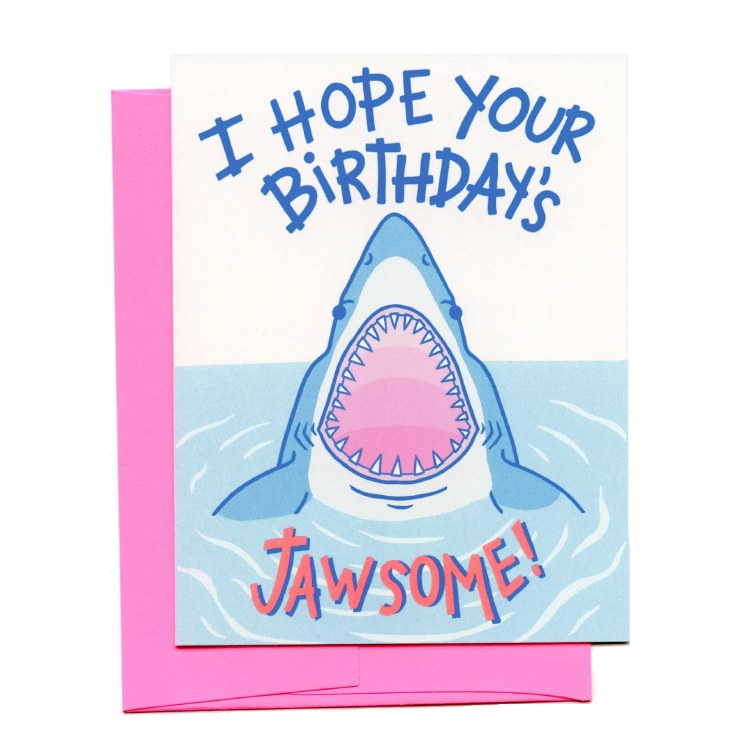 Card Shark Jawsome Birthday