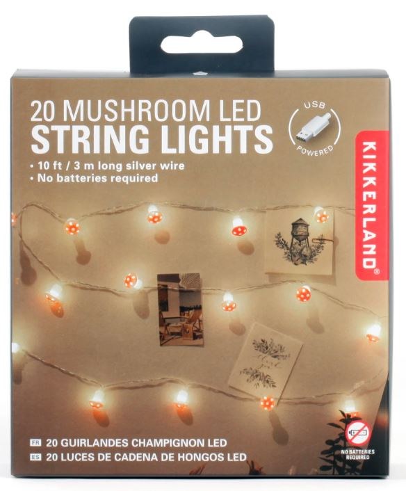 Mushroom USB String Lights