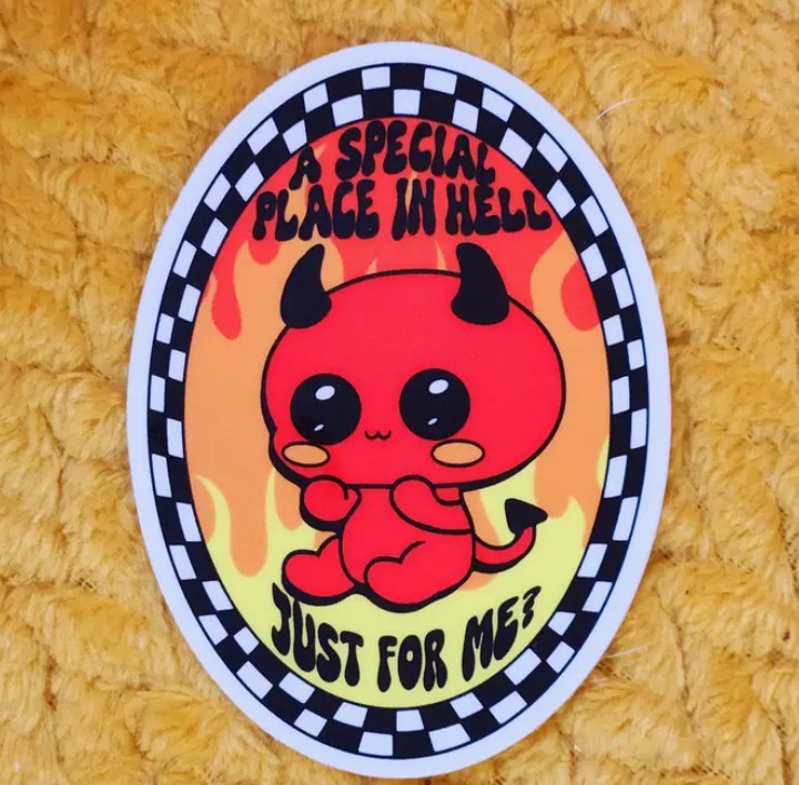 Sticker Special Place in Hell
