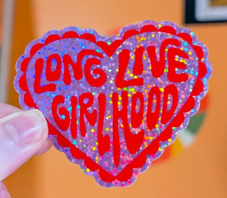 Sticker Long Live Girlhood