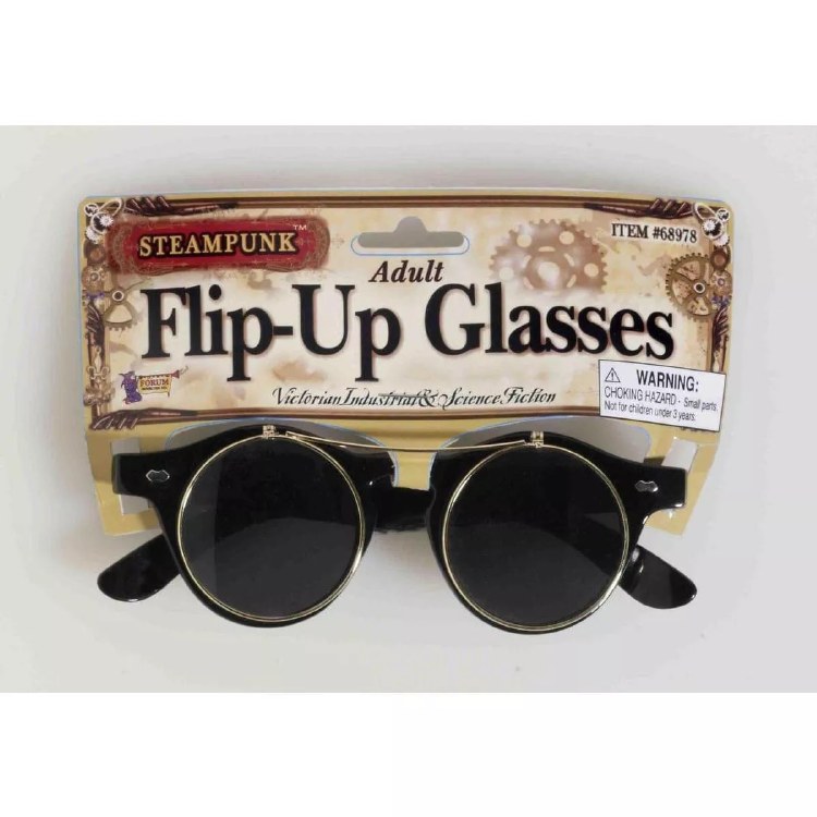 Goggles Steampunk Flip