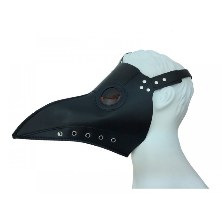Plague Mask Doctor Leather Black