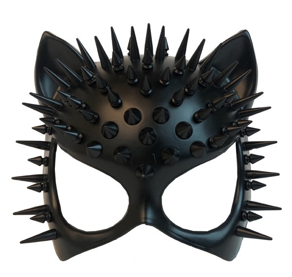 Mask Cat Spiked Black