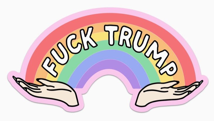 Fuck Trump • 3" Sticker