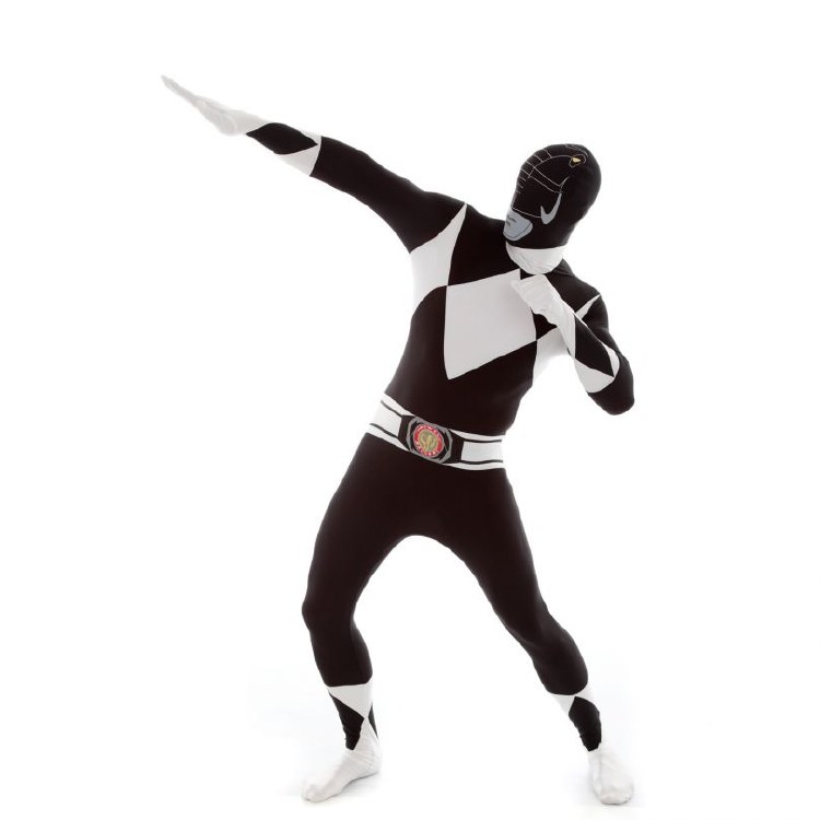 Morphsuit Black Ranger Adult L