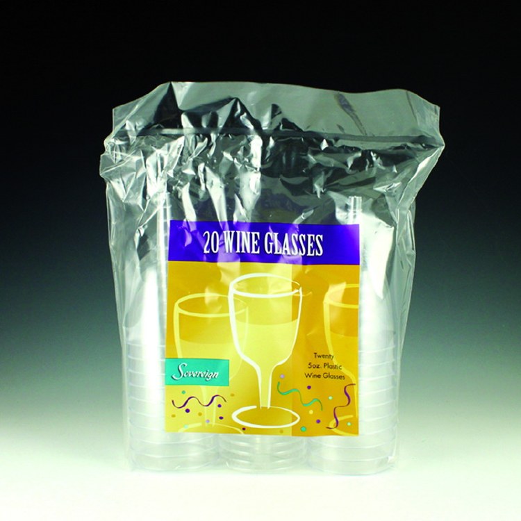 Wine Glasses 20ct Clear