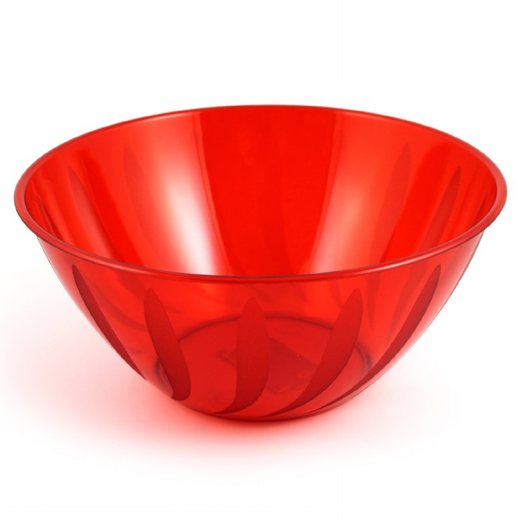 Bowl Swirl Red Lg