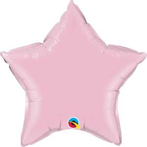 Star Shape • 36" Jumbo Mylar Helium Balloon • PINK