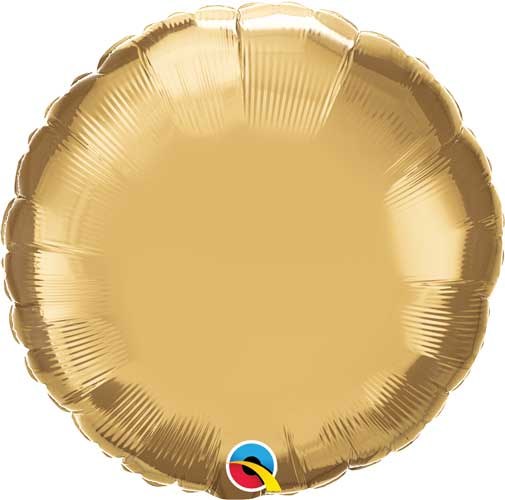 MYLR Round Chrome Gold 18"