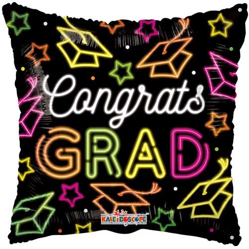 MYLR Grad Neon Congrats 18"