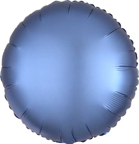 MYLR Round SATIN Azure 17"