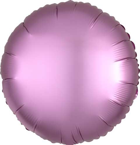 MYLR Round SATIN Flamingo 17"