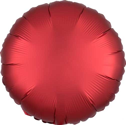 MYLR Round SATIN Sangria 17"