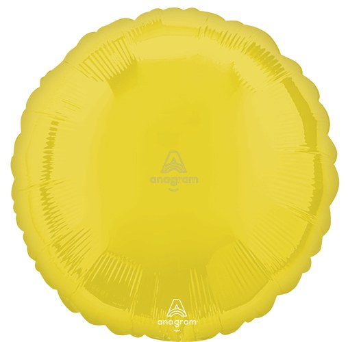 MYLR Round STD Yellow VIB 18"