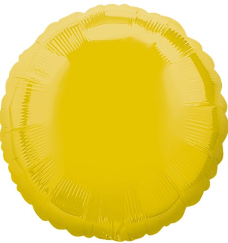 MYLR Round STD Yellow 18"