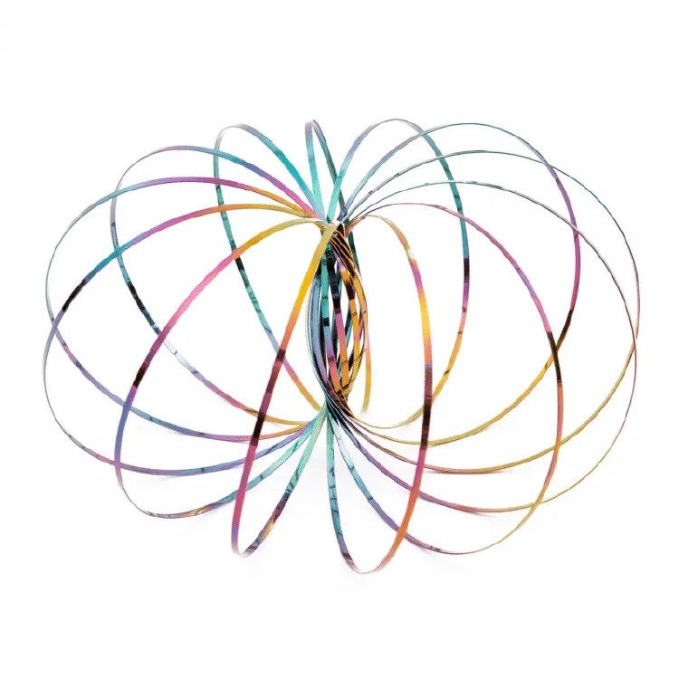 Mozi Iridescent Coil Toy