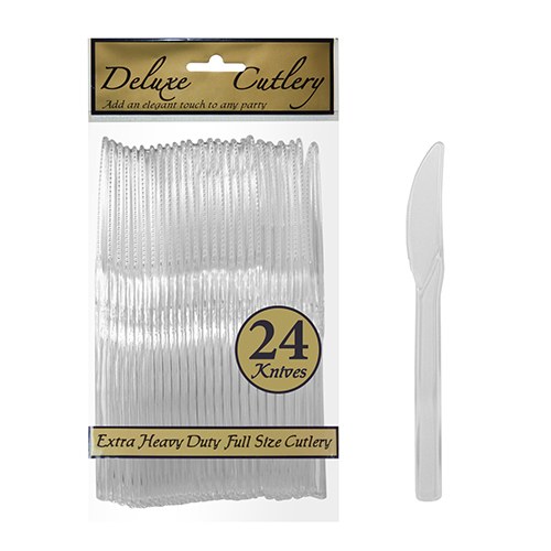 Knives Clear 24pk