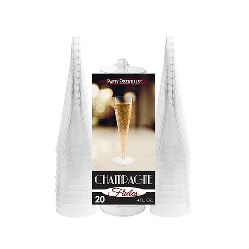 Champagne Flutes 4oz 20ct
