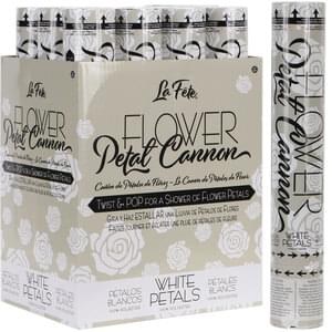Cannon White Flower Petal 12"