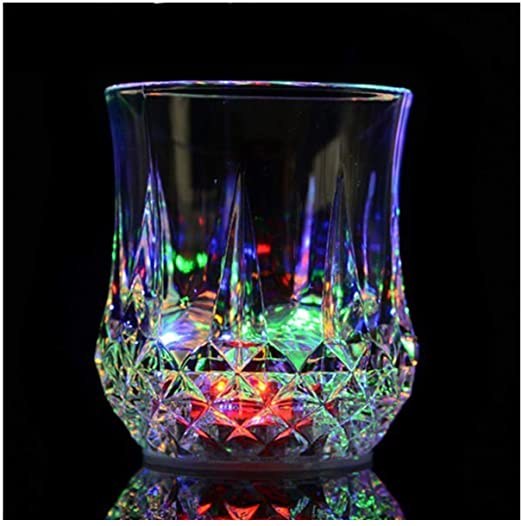 Blinking Drink Glass 7oz Multi