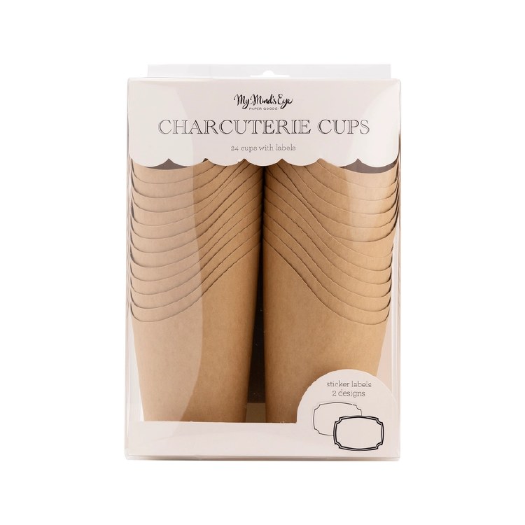 Charcuterie Cups with Sticker