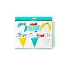 Swimmer/BeachBalls Banner Set