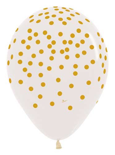 11'' WHITE Confetti