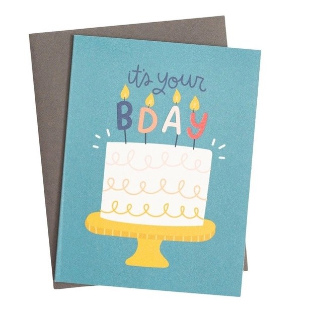 Card HB It's Your BDay Cake