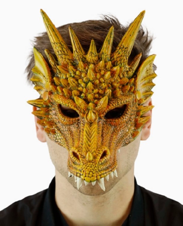 Mask Dragon Yellow