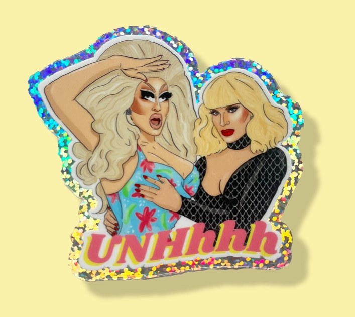 Trixie and Katya 3" Waterproof Sticker
