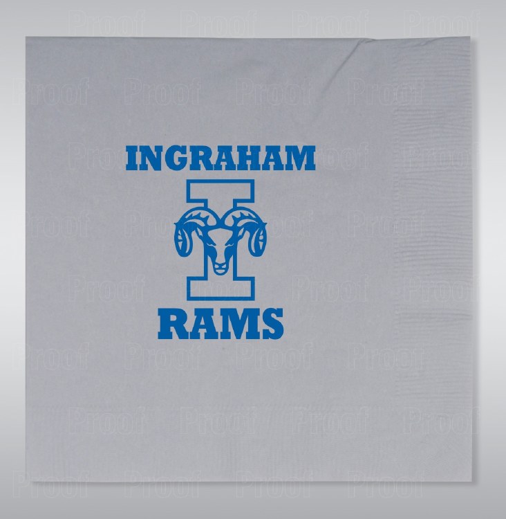 Ingraham Rams Lunch Napkins 16ct