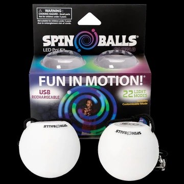 Spinballs LED Rechargeable