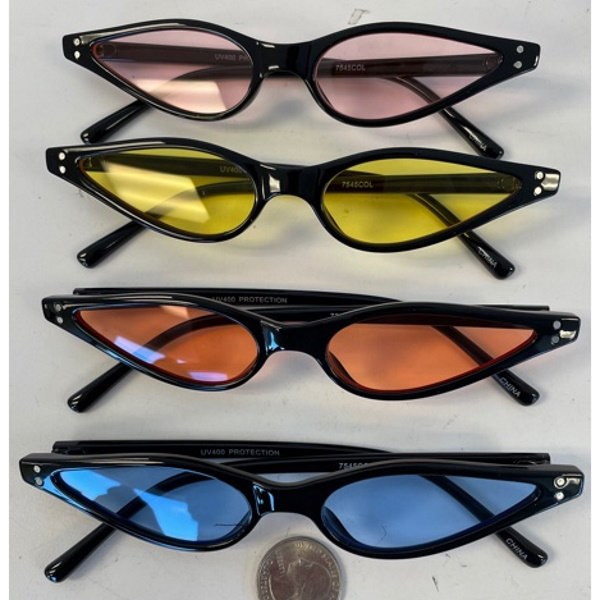 Glasses Thin Sleek Color Lens