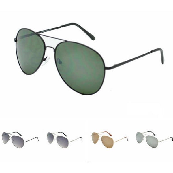 Glasses Aviator Mirror Lens