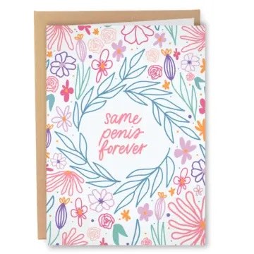 Card Same Penis Forever