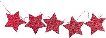 Mini Stars Patriotic Banner Red