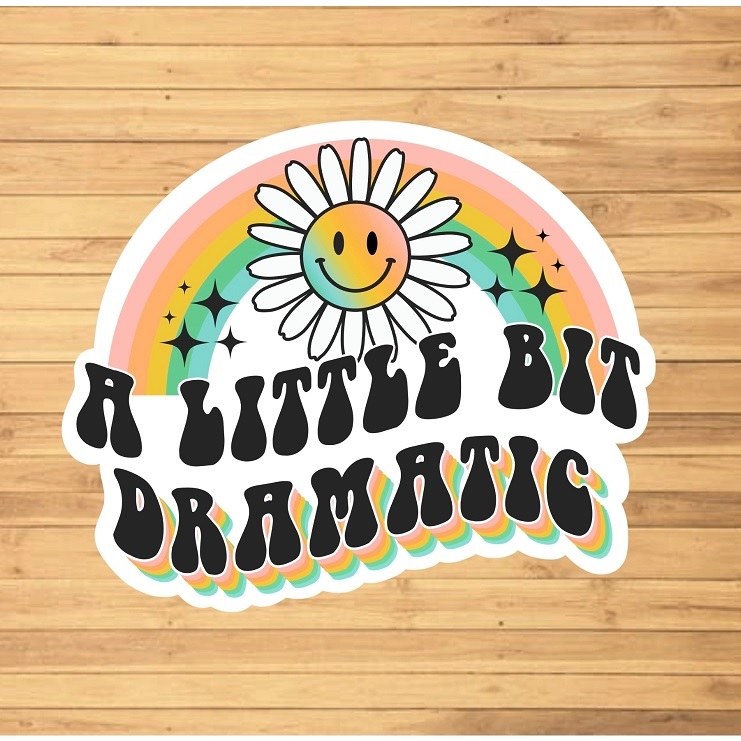 Sticker Little Dramatic