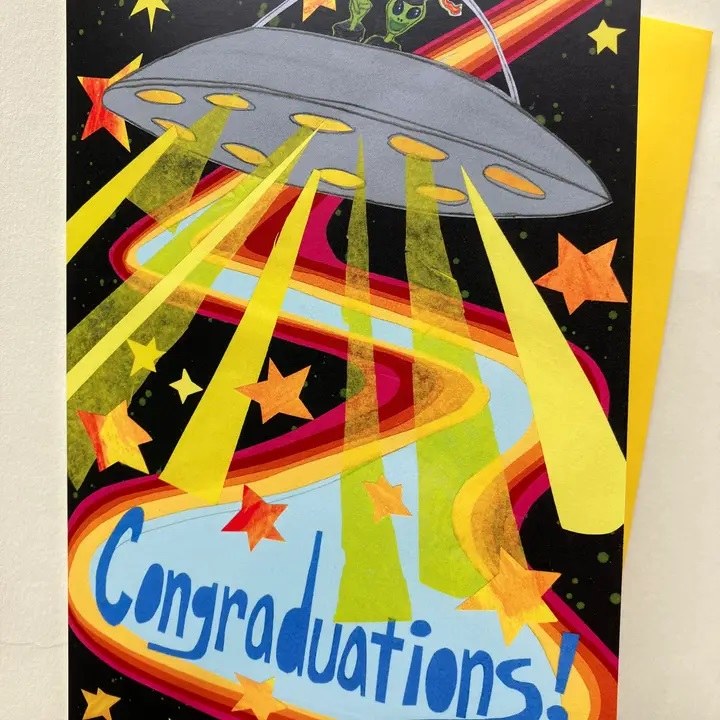 Congraduations Intelligent Life Form Card