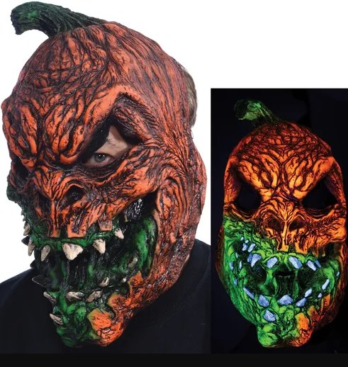 Mask Evil Pumpkin UV